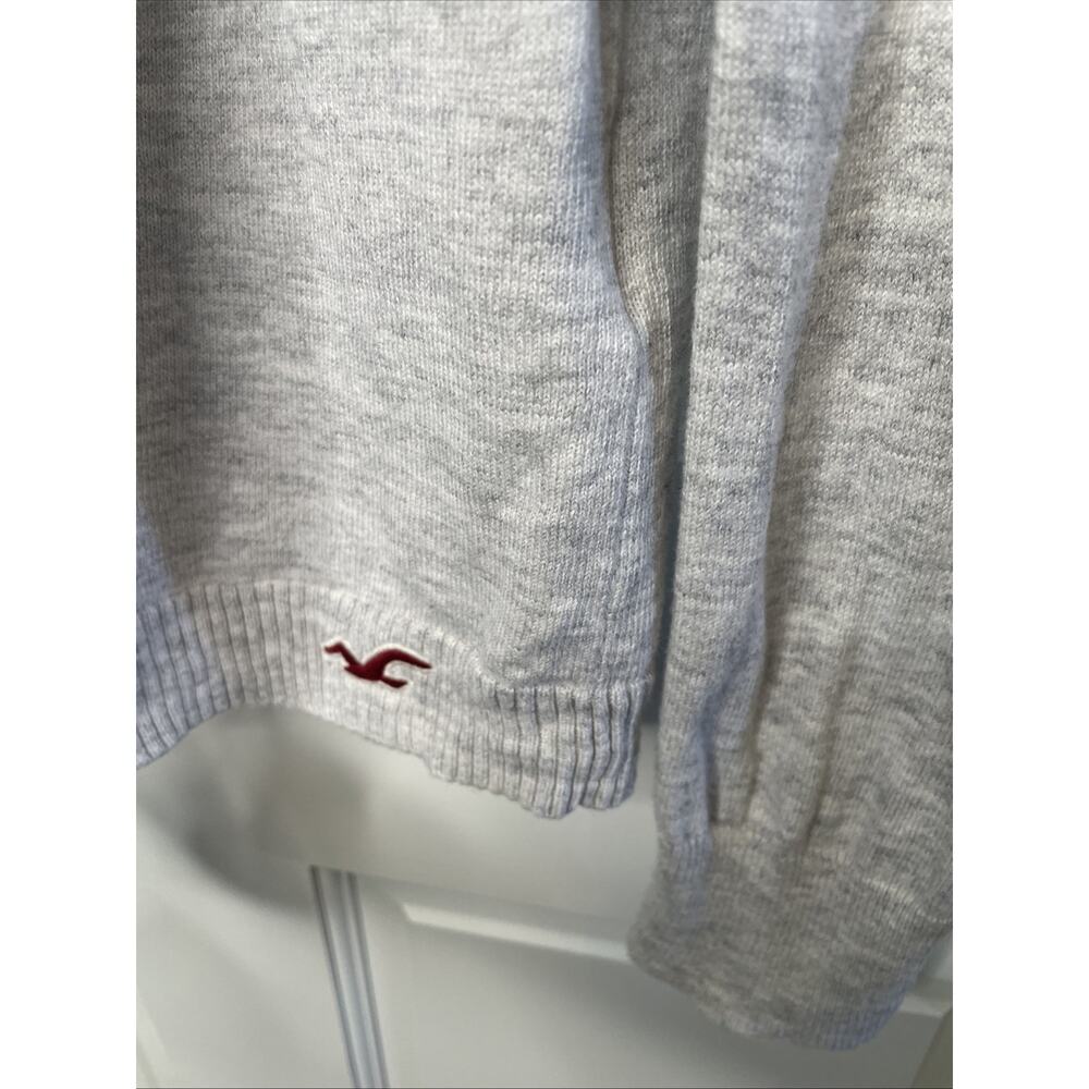 Hollister Y2K Women's Ruffle Open Front Cardigan Sweater Sz L 90s Preppy Girly - Picture 5 of 14